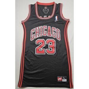 NBA 90s Basketball Chicago Bulls Michael Jordan Vintage Nike Shirt Jersey Size L